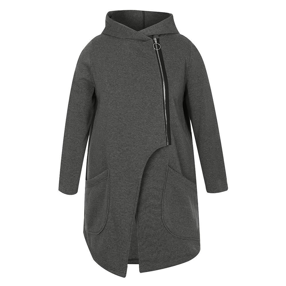 Long Sleeve Oversized Vintage Hoodies Casual Loose Women Spring Autumn Winter Sweatshirt Coat