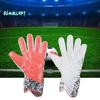 1 Pair Soccer Goalie Gloves Wear-resistant Impact Resistant Non-slip Texture Breathable Strong Grip Goalkeeper Gloves Goalie Gloves Sports Supplies