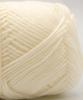 Hamanaka Hand Knitting Naughty Medium Color 5 Set of 2266 Yarn, Dennis, Weight, 1, White, 50g, Approx. 120m, Balls,