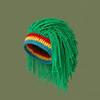 Thick Reggae Dreadlocks Knitted Hat Synthetic Hair Braid Hat Hip Hop Beanie  Balaclava