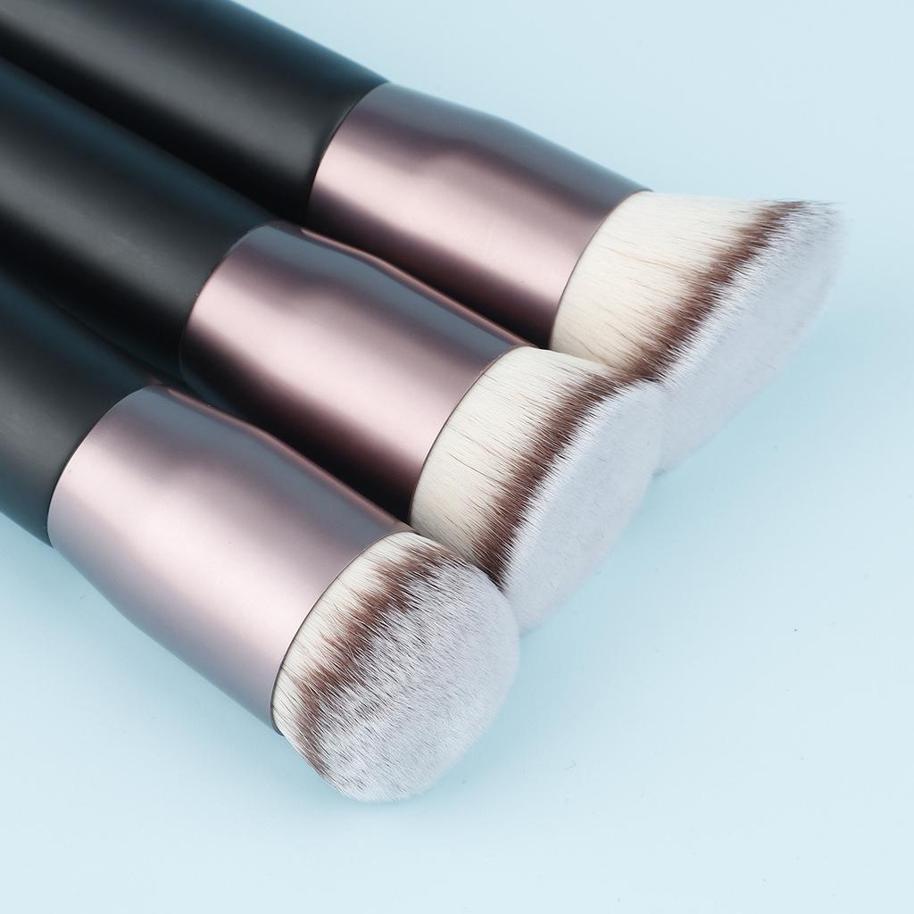 New big fat pier flat head oblique head round head foundation brush, single makeup brush, convenient non-marking foundation brush tool