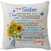 Bestie Pillowcase Gift from Best Friend, Pirational 'Never Forget That I Love You' Pillow Cover, Funny Friendship Cushion Cover for Birthday, Xmas,