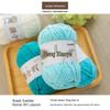 Xuefeier Chenille Gold Velvet Hand-Knitted Bag Doll Yarn Kit