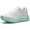 Anta Travel Step 2 Comfortable Versatile Non-Slip Wear-Resistant Low-Top Casual Running Shoes Women Sneaker White Green 122525546-4