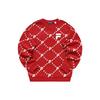 Tokyo Studio Series Logo Print Crewneck Sweatshirt Women Sweatshirt Pomegranate-Red T11U316203FRD