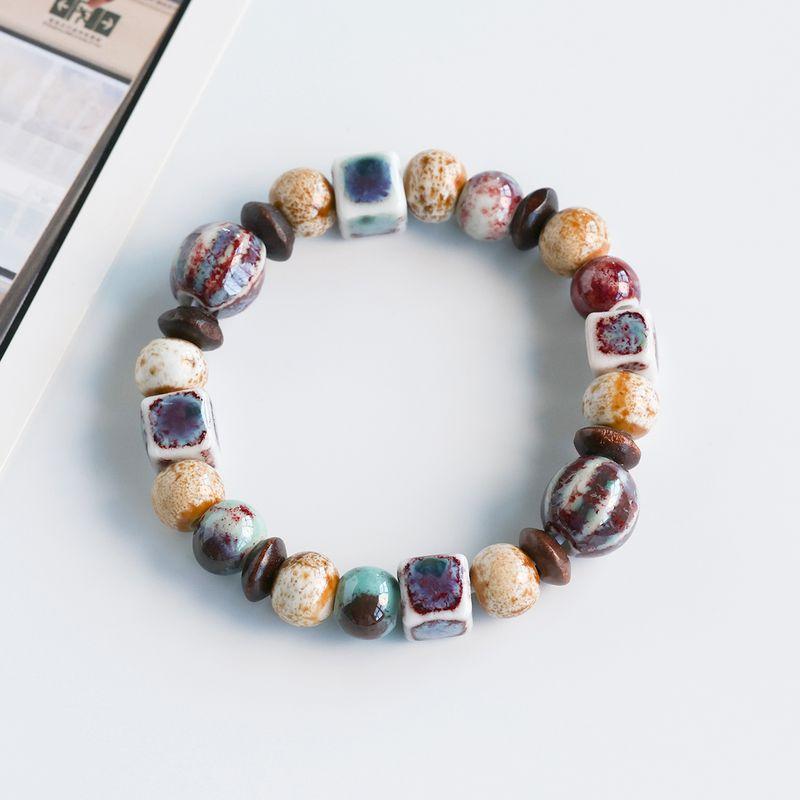 

Этнический стиль Парный браслет из бусин Ювелирные изделия Цзиндэчжэнь Фарфоровые бусины Браслет Керамический браслет Новый китайский стиль Студенческие украшения Ремешок для переноски Женский Drunk Imperial Concubine