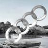 Portable Four Finger Rotating Ring Ring, Unique Folding Design, Fashionable Wear