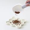 Anti Choking Pet Slow Fooder Ceramic Pet Canning Lick Tray Dog Food Bowl  for Feeding