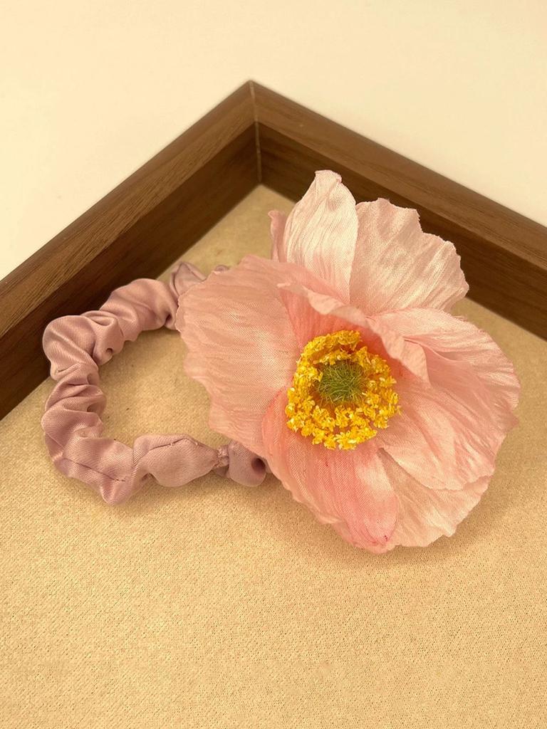 1 piece of women's flower beach vacation small intestine hairtie
