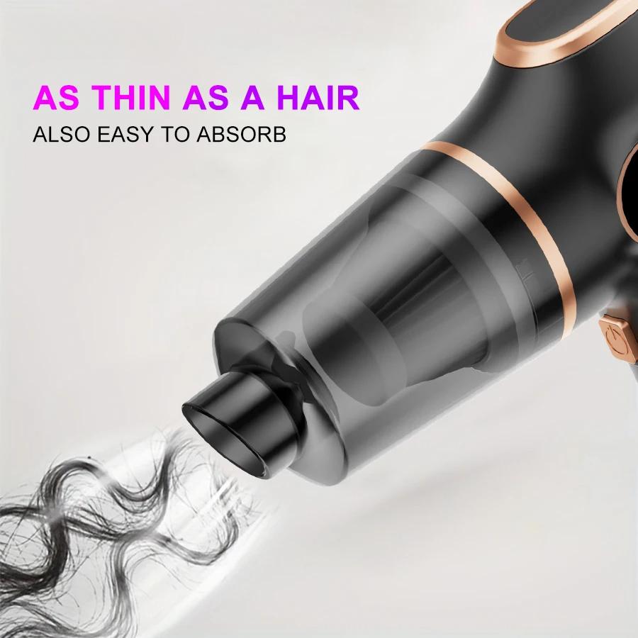 Kablosuz Elektrikli Süpürge Ev ve Araba İçin Çift Kullanım Yüksek Güçlü Ev Aleti USB'li Ekranlı Halı Koltuk Araba Temizleyici