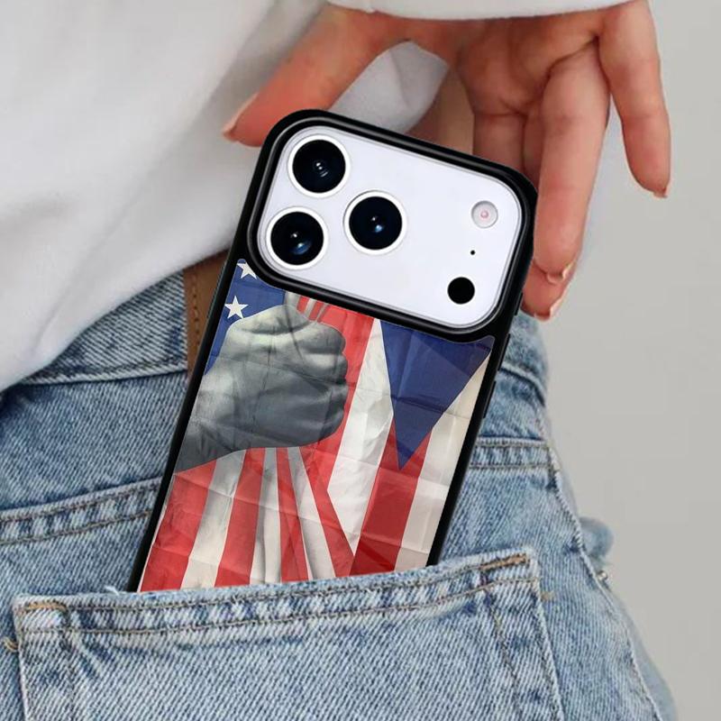 

Puerto Rico Flag print Phone Case for iPhone 17ProMax 12 13 14 15 16e 17 Pro Max Plus Air Cover iPhone 16 Pro