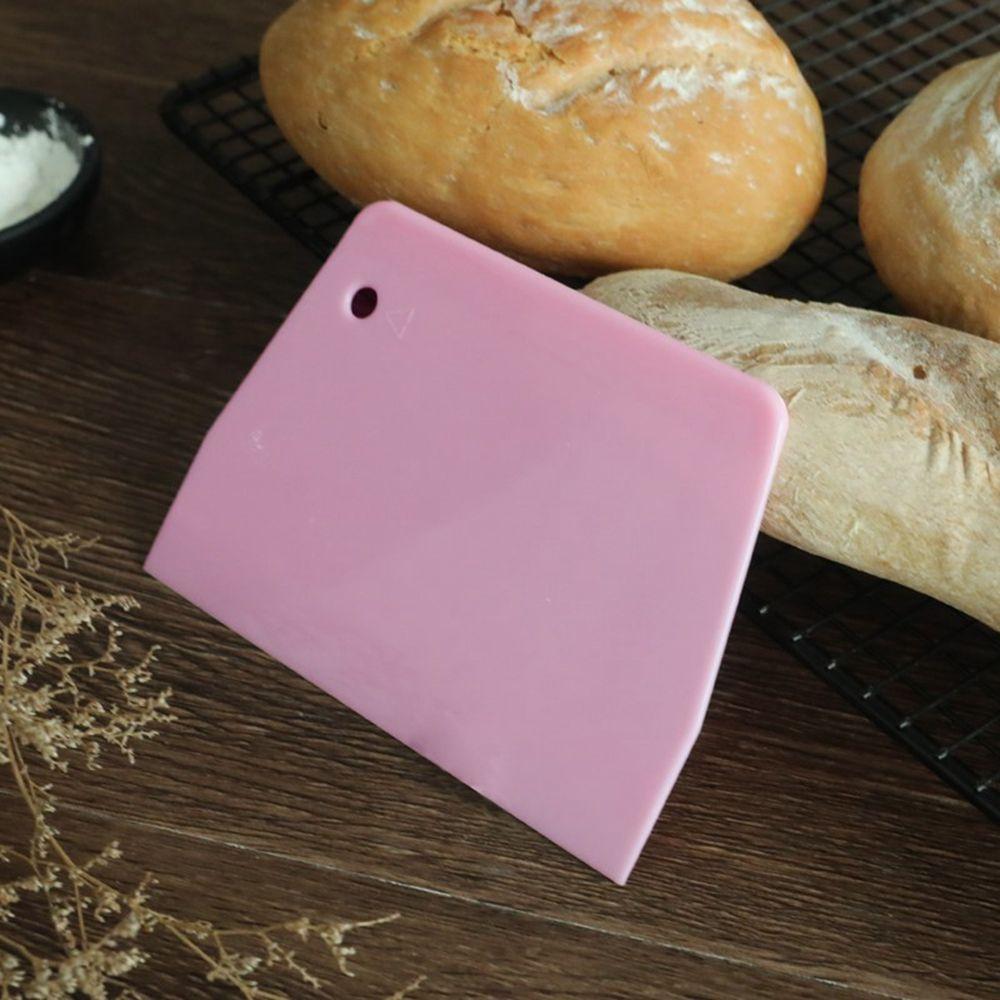 Plastic Cake Cream Blade Spatula Pizza Cutter Scraper Kitchen Tool