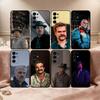 D-Harbour Actor Phone Case For Samsung S25,S24,S21,S22,S23,S30,Ultra,S20,Plus,Fe,Soft Silicone Black Cover