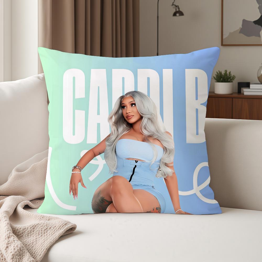Singers C-Cardi B Am I The Drama Pillow Case Suitable For Bedrooms Living Rooms Cars Home Decoration