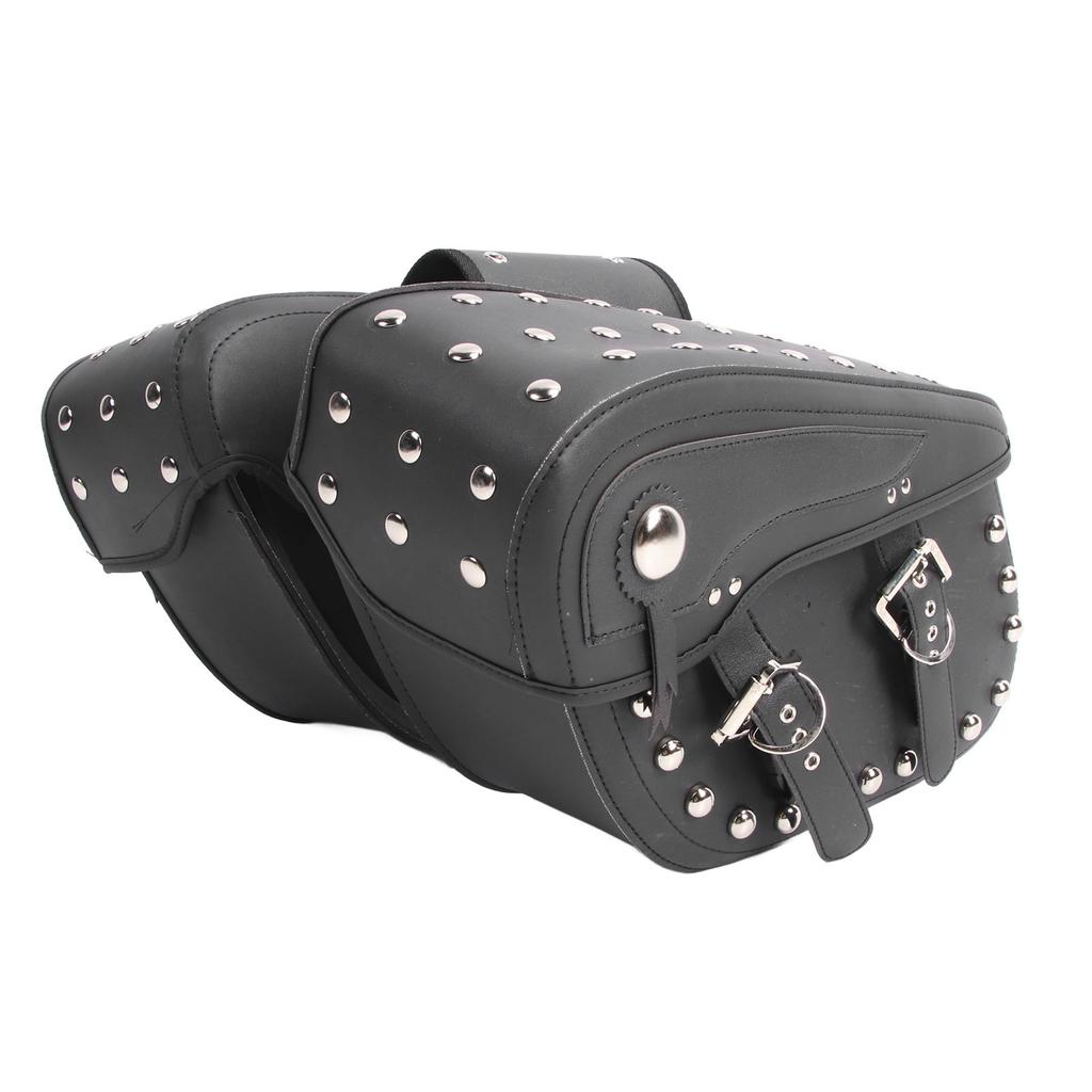 2Pcs Motorcycle Saddlebag Lightweight Versatile Stylish Look Motorcycle Side Luggage Bag for Motorbike