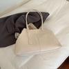 Borsa Tote in Pelle Lucida da Donna Grande Capacità Borsa a Spalla Borsa a Mano di Design alla Moda Uso Quotidiano Stile Classico