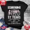 Scorpions Believer 57 Years 1965 2022 Signatures Black All Size Unisex Shirt AC2