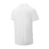 adidas Nadruk z logo Jednolity kolor Outdoor Casual Szybkoschnący Oddychający T-shirt z krótkim rękawem Unisex Top Biały JJ0620