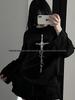 100% Cotton Slimming Oversize Long Sleeve Street Style Print Top for Autumn