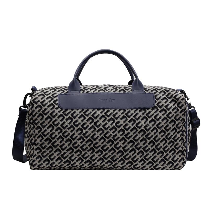 

Персонализированная и повседневная фитнес-сумка с отделением для сухих и влажных вещей для выездов, дорожная сумка ручной клади большой вместимости с отделением для обуви синий