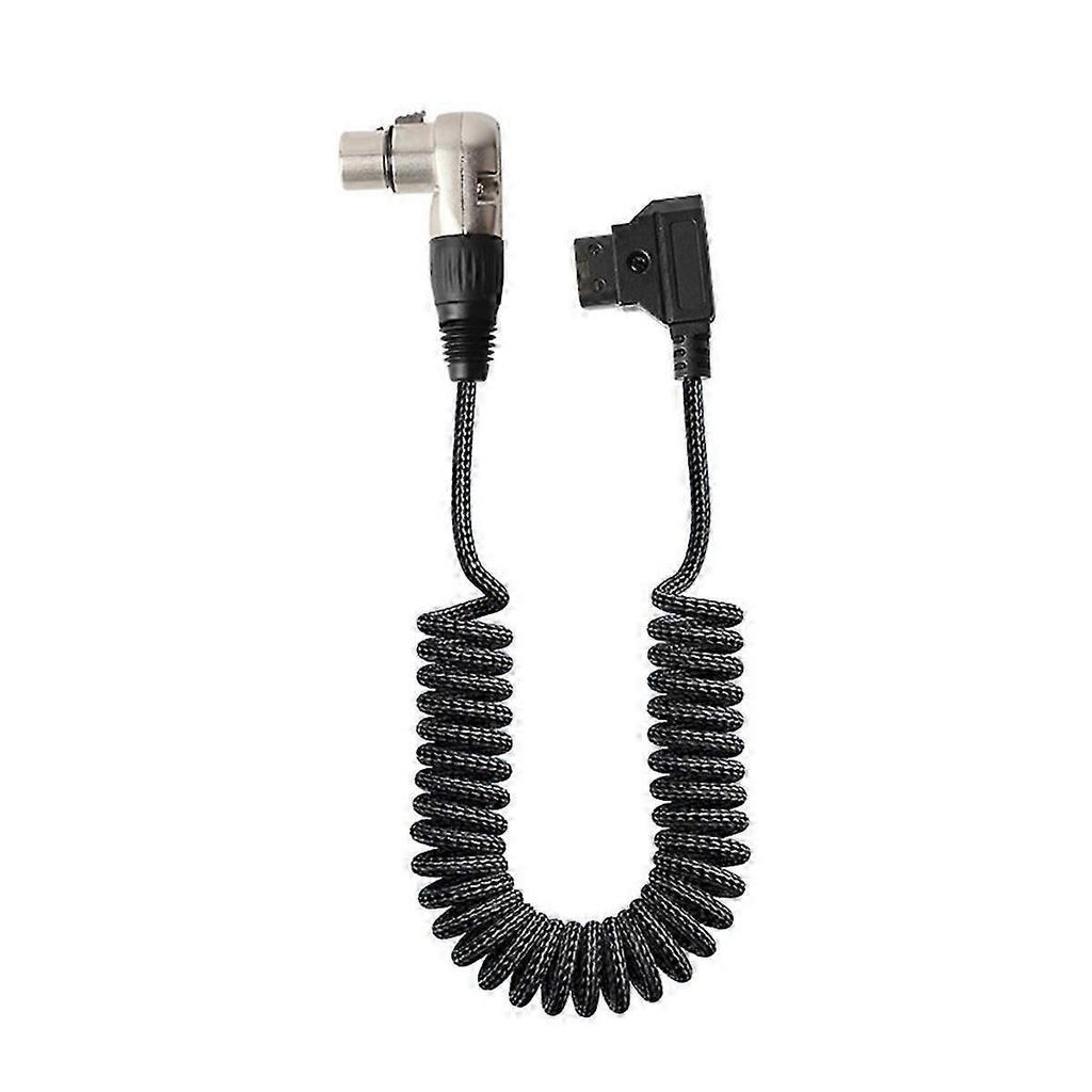 For Monitor Power Cable D-Tap to XLR 4-Pin Plug for Cameras Monitors DTAP Male to XLR Female Power