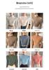 2025 Autumn/Winter Women's Half-High Neck Andy Velvet Slimming Knit Sweater - New Arrival
