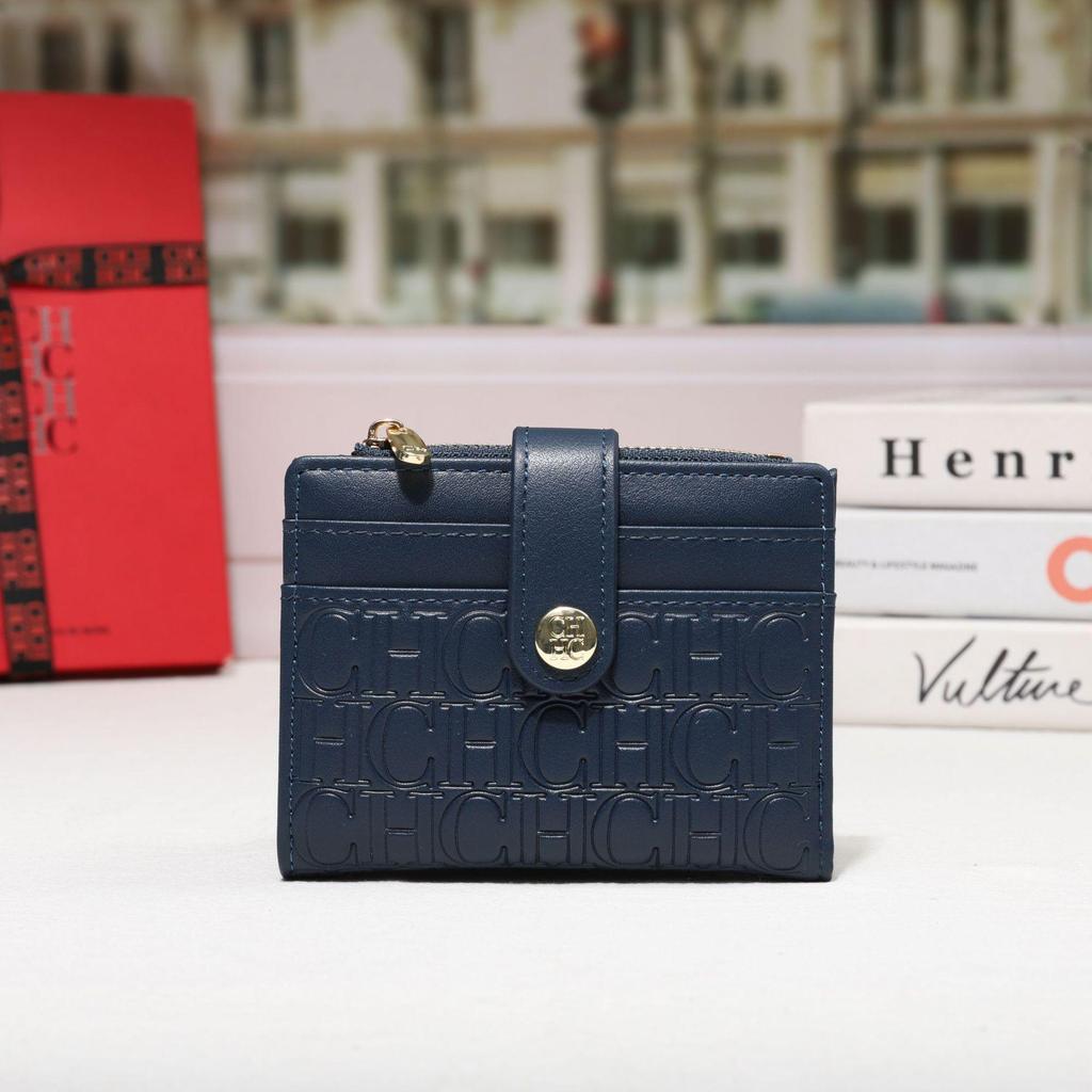 CHHC Women's Mini Coin Purse 2024 - Stylish Short Wallet with Letter Card Holder, Niche Design, and INS Style