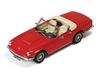 Ixo 1/43 Scale Maserati Mistral Cabriolet 1963 Red CLC077