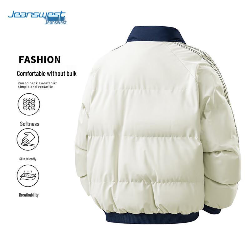Jeanswest Unisex Winter Stand Collar Padded Jacket