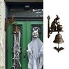 Wintageowy Dzwonek Czarownicy – Stopowy Dzwonek Ochronny na Halloween z Czarownicą