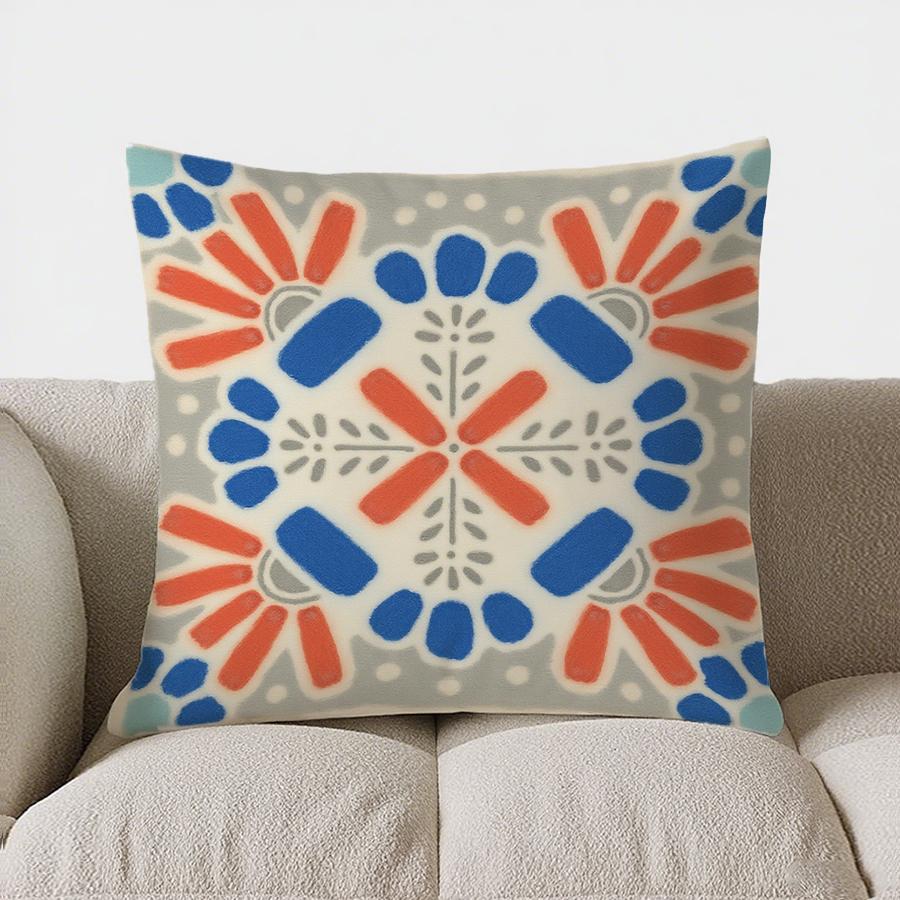 Home Decor Geometric Pattern Throw Pillow For Home Decor Pattern Cushion Cover Suitable For Sofa Bedroom Car Pillow Cover