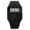 Casio Standard CA-53W-1Z Black Men's Wristwatch Retro Design Water Resistant 8-Digit Calculator