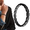 Stylish Hematite Bracelet for Men - Masculine Wrist Jewelry for Work, Travel & Meditation - Perfect Gift for Husband Boyfriend