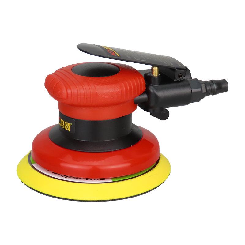 5-inch Gaobao Air-Powered Pneumatic Sander & Polisher for Metal, Car, and Stone.