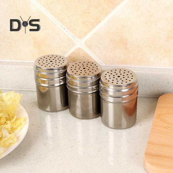 Butelka na przyprawy ze stali nierdzewnej z jednolitym otworem Ergonomiczna łatwa do napełniania Nietłukąca butelka na przyprawy Akcesoria kuchenne