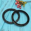 2Pcs Speaker Spacer Pad Adapter 6.5 Inch Plastic Fitting Audio Anti-Slip Autoradio Speaker Pakking Spacers for Auto Accessoires