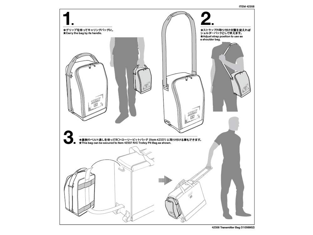 Tamiya TRF Series Propo Bag 42358 No.258