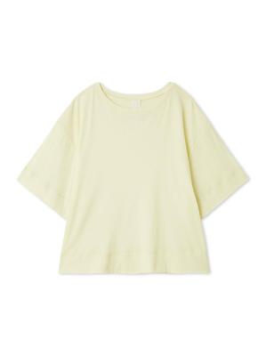 Gelato Pique Sheer PWCT252358 YEL F Women's T-Shirt