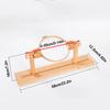Verstellbarer Stickständer freihändig Kreuzstich Holzstickrahmen Nähhandwerk Stickerei Stickzubehör