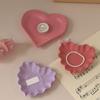 Artistic Heart Tray Silicone Mold Flexible Design For Epoxy Resin Concrete Cement Craft Creations