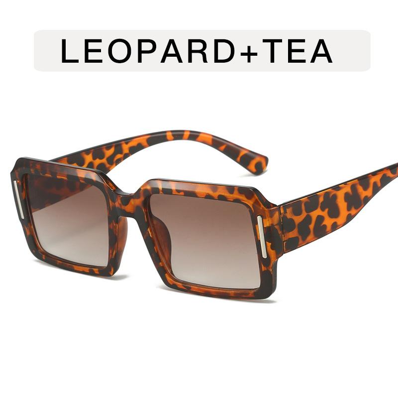 Square Shape Women's Sun Glasses European American Style UV Protection Women Sunglasses Vintage Retro Men Sunglass