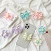 Small Fresh Three-Dimensional Flower Bow Mobile Phone Airbag Bracket Paste Retractable Niche Ring