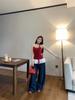 Korean Sweet & Spicy Polka Dot Red Camisole - Slimming & Versatile Summer 2026 Women's Top