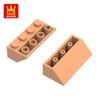 Non-Toxic 32Pcs/Lot 3676W1 Slope Inverted 45° 4X4 Building Block Moc Color Accessories Compatible With Brick Diy Children'S Toy