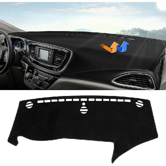 Autorder Dashboard Cover Mat For 1994-1997 Chevrolet Chevy S10 Blazer/GMC Jimmy Sonoma&1996 1997 Olds Oldsmobile Bravada Accessories Dash Cover