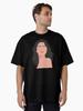 Selena Gomez Lineless Illustration Oversized T-Shirt