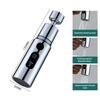 Universal 360° Rotate Kitchen Faucet Extender Aerator Anti-splash Filter Taps Kitchen Washbasin Faucet Bubbler Nozzle