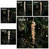 Realistic Christmas Icicle Pendant Grape Xmas Tree Ornament  Wedding Party