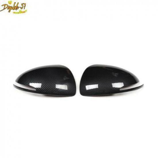 Carbon Fiber Side Rearview Mirror Cover Trim For Hyundai Sonata - 2PCS