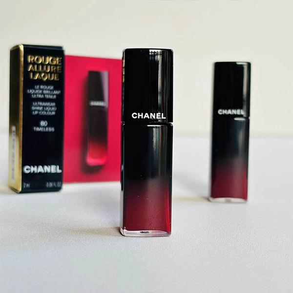 Chanel Rouge Allure Laque Ultrawear Стойкий жидкий блеск для губ Оттенок 80 Timeless 2 мл
